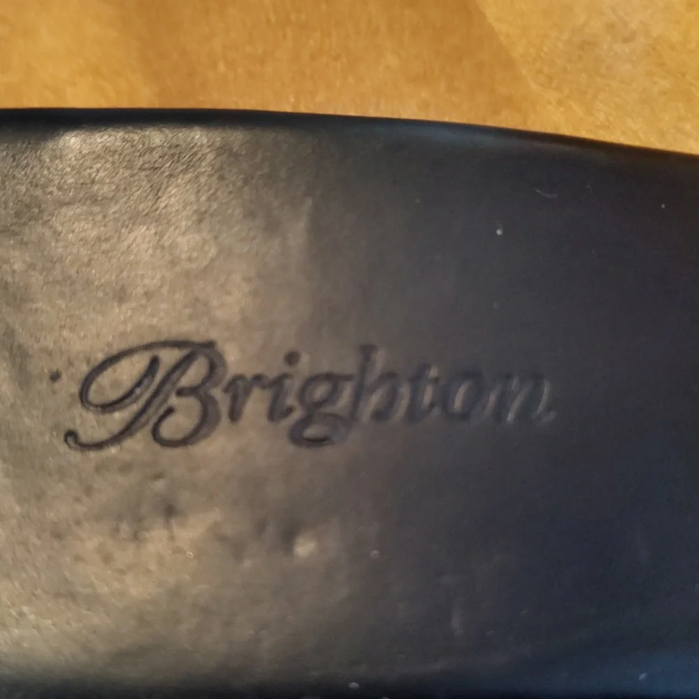 Brighton black sandals size 7 made in Brazil - Picture 11 of 12